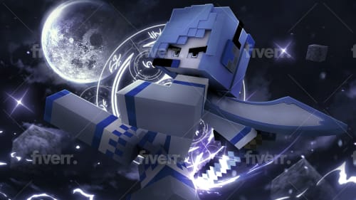 make wallpaper with your minecraft avatar