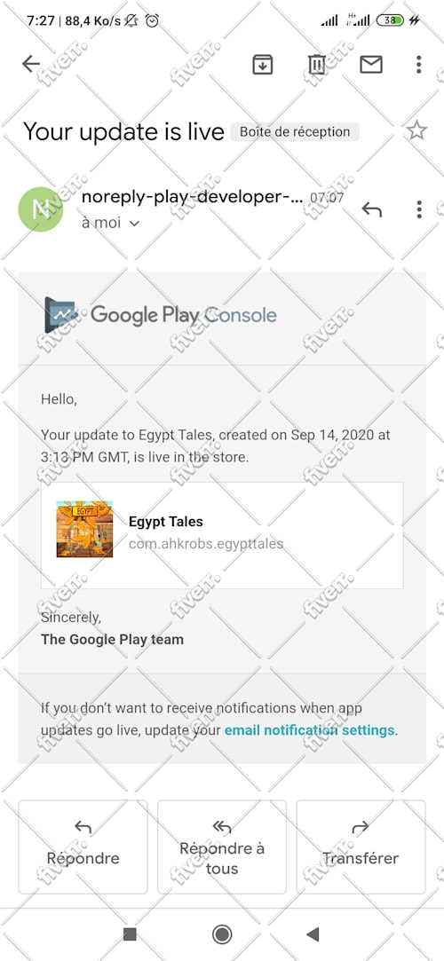 publish your app on google play store within few hours