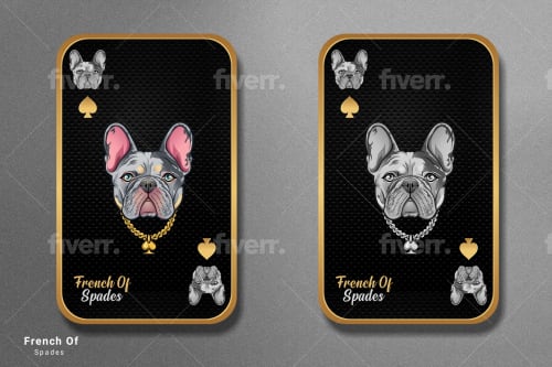 Frenchie Kisses Las Vegas, NV - Frenchie Breeder Logo Design