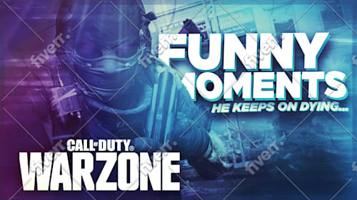 Create A Professional Gaming Thumbnail For Youtube Warzone By Creativerob911 Fiverr I designed the thumbnail in a way to capture the funny moments that happened in the video. gaming thumbnail for youtube warzone