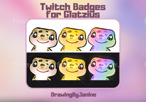 Draw cute sub badges for twitch by Artemisdraw