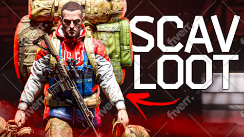 Create 3d tarkov thumbnails for your channel by Danexert