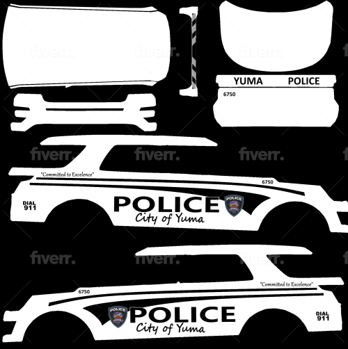 Do Roblox Liveries For Fire And Police Department Cars By Jrjack383 Fiverr - roblox police car template