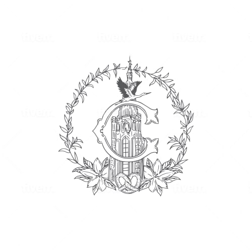 Royal Crest Monogram - Wax Seals – Paper Year Design Co.
