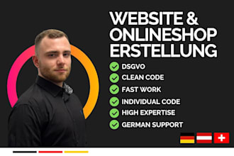 create a professional german wordpress website