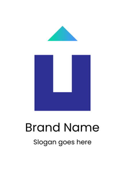 Letter U logo