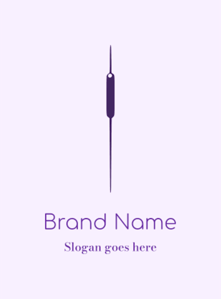 Needle logo