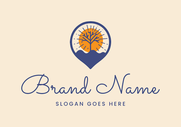 Location Pin logo