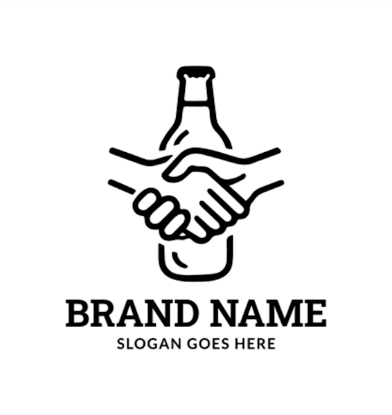 Bottle logo