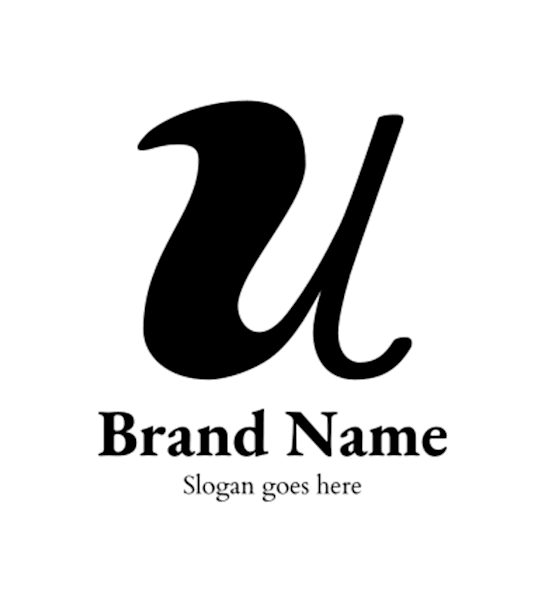 Letter U logo