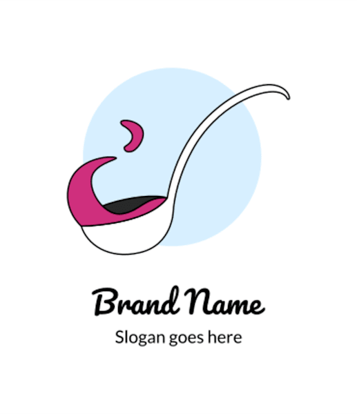 Cartoon logo
