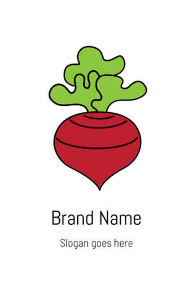 Vegetable logo