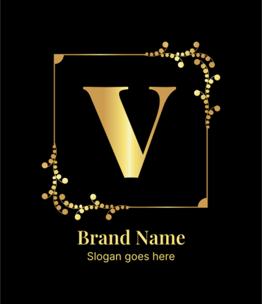 Letter V logo