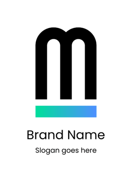Letter M logo