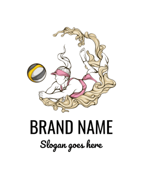 Volleyball logo