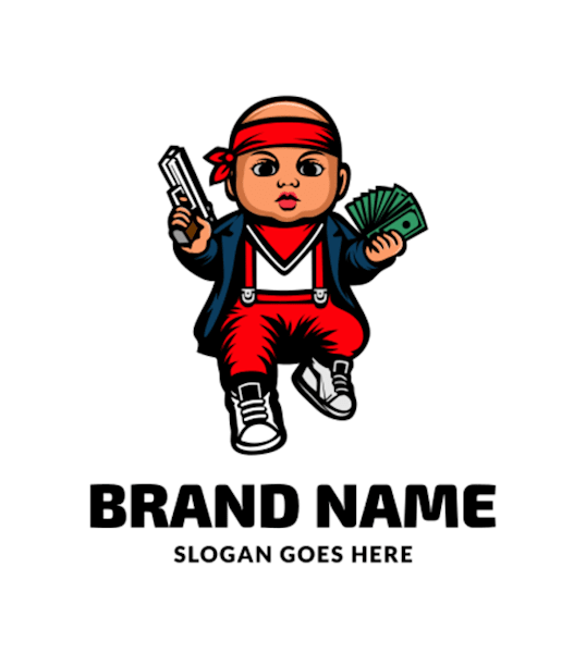Gangster logo