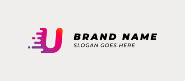 Letter U logo