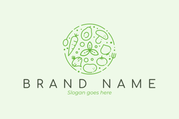 Vegetable logo