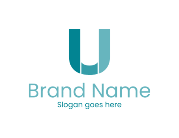 Letter U logo