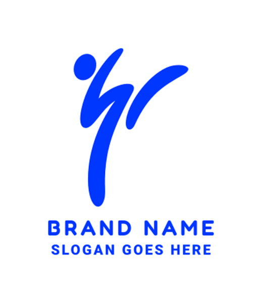 Running logo