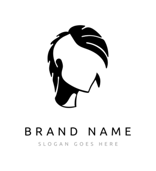 Man Vector Logo Design Template. Barber Shop Or Beauty Salon Stock Clipart  | Royalty-Free | FreeImages