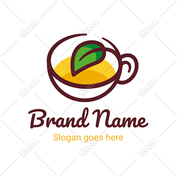 咖啡店徽标