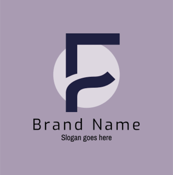 Letter F logo