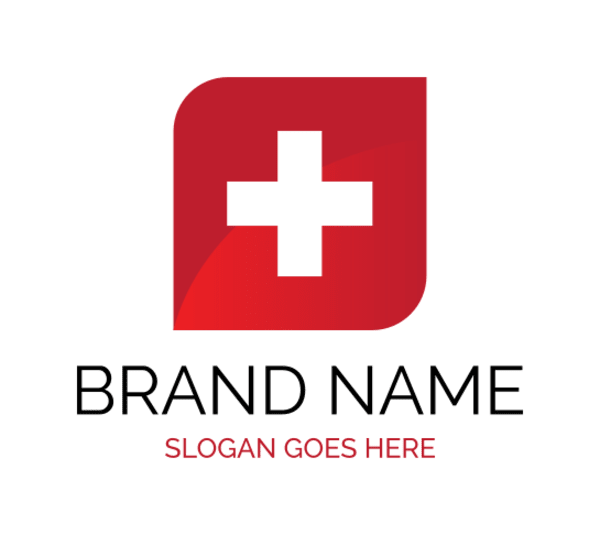 Red logo