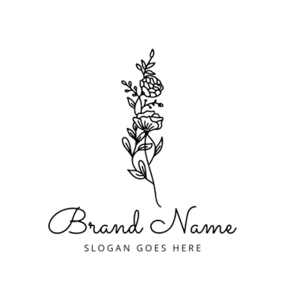 Floral logo