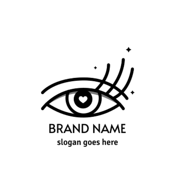 Eyelash logo