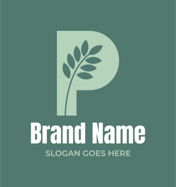 Letter P logo