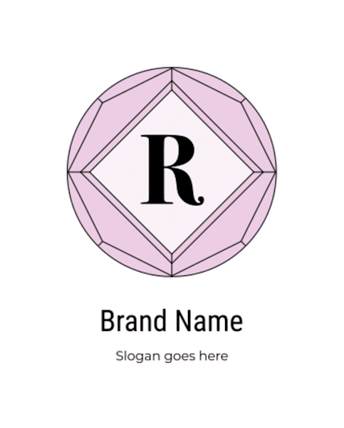 Letter R logo
