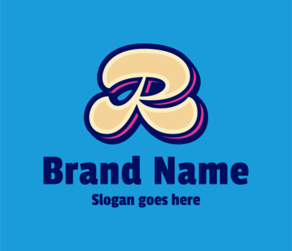Letter R logo