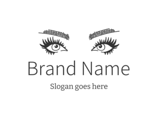 Eyelash logo