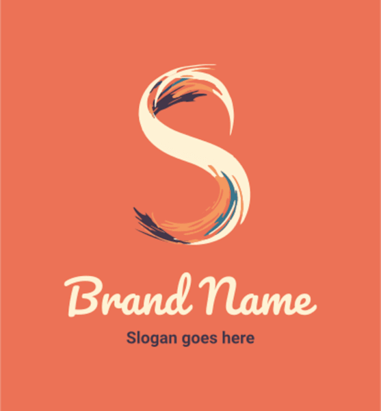 Watercolor logo