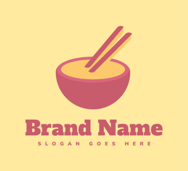 Just PRINT and STICK your designer logo! — The Ramen Budget