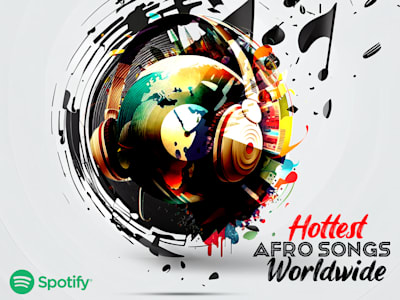 Design a professional spotify artist banner by Eggknight Fiverr