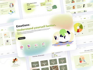 Emotions - Web and App Design