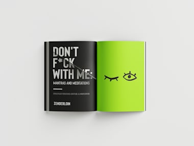 Typography Book Cover Design
