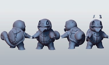 Squirtle zombie