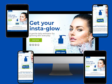 Skinare Landing page