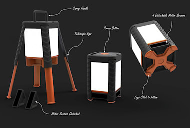 Camping Sensor Lamp