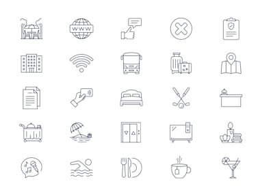 Outlined Icons Design