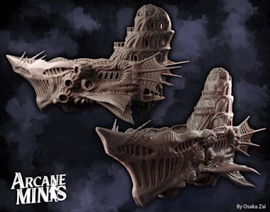 The Mind Flayer ship