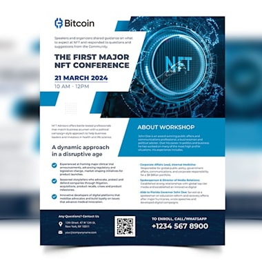 Flyer NFT Conference