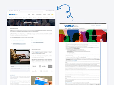 CEDEU - Website Redesign