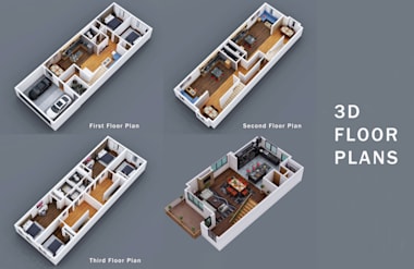 3D Floor Plans