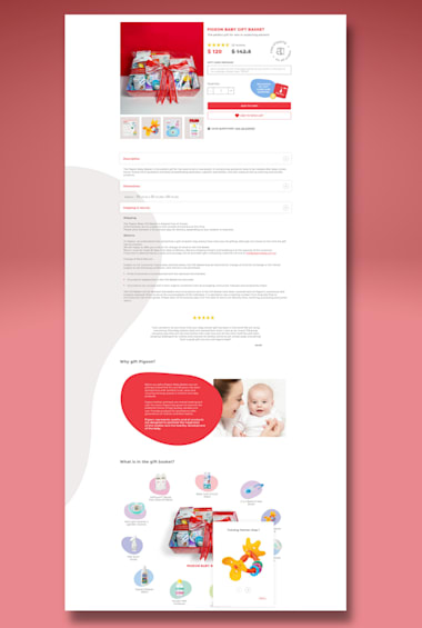 Website PSD Design To Shopify 