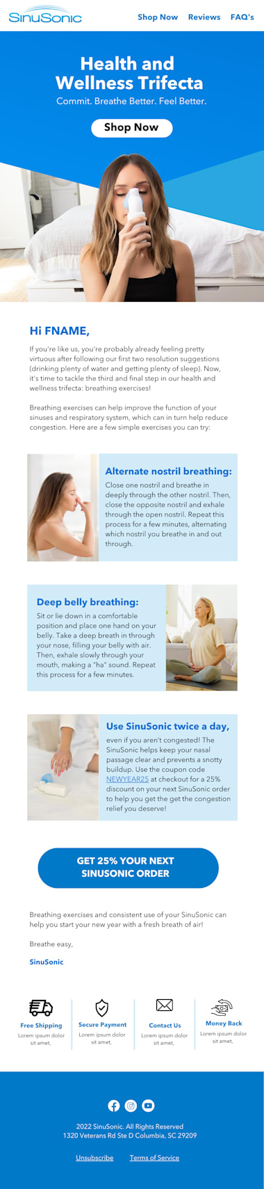 Assorted Email Campaign Designs