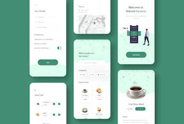 Coffee shop app